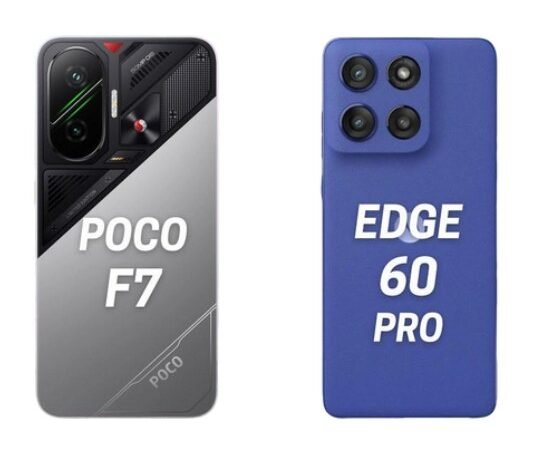 Edge 60 Pro ou Poco F7? Qual comprar em 2025 (bateria, câmeras, desempenho e garantia)